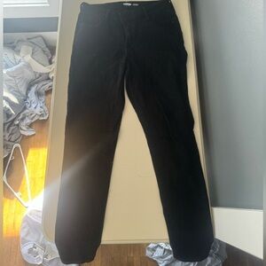 Black Old Navy Rockstar Super Skinny jeans